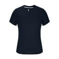 thumbnail image 3 of WAENQINLA Henley Shirts for Men Comfortable Crewneck Short Sleeve T-Shirt with 3 Button Raglan Sleeve Knit Textured Tees, 3 of 5