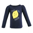 thumbnail image 5 of Hudson Baby Infant and Toddler Girl Long Sleeve T-Shirts, Wildflowers, 6-12 Months, 5 of 7