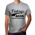 thumbnail image 1 of T-Shirt Graphique pour Homme Vieilli à la Perfection 2035, 1 of 7