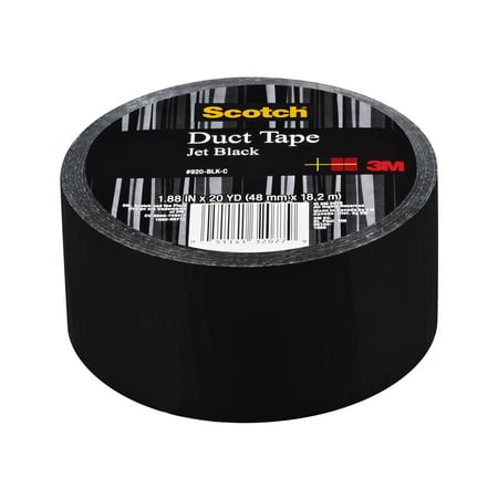 UPC: 0051141320779 | 3M Scotch Duct Tape for Artists Black 1.88 x 20 yds.
