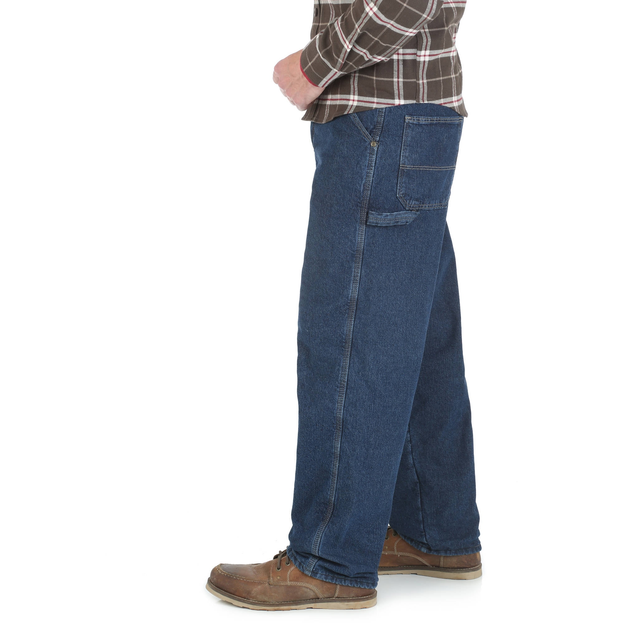 mens fleece lined carpenter jeans