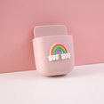 thumbnail image 1 of Multipurpose Wall Hanging Rack Colorful Cute Printed Cartoon Stationery Makeup Brush Remote Control Storage Box Bedside Mobile Phone Hanger, 1 of 6