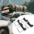 thumbnail image 6 of Dickly Roof Box U Bolt Clamp Metal Replacement Rooftop Cargo Carrier Rack Bolt Clip 6cm 4pcs, 6 of 9
