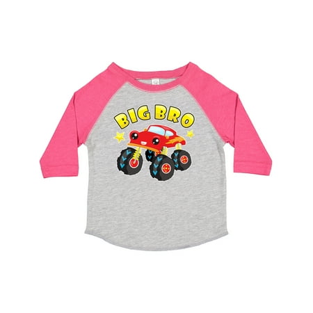 

Inktastic Monster Truck Big Bro Gift Toddler Boy Girl T-Shirt