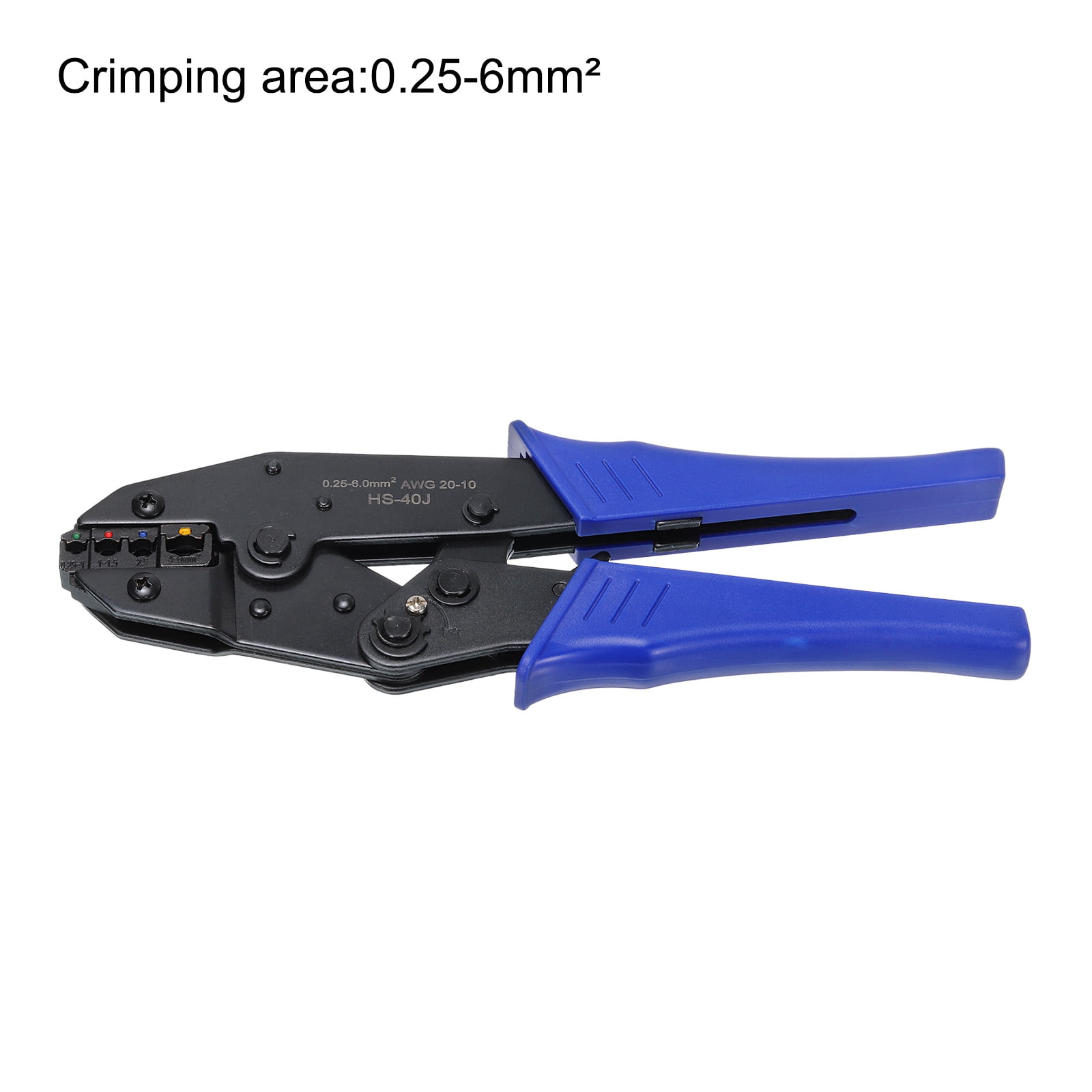 Uxcell Wire Crimping Tool Kit Crimper Plier for Heat Shrink Connectors Home Repair Butt Connectors