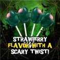 thumbnail image 5 of Colombina Bon Bon Bum Zombie - 24 Tongue-Painter Lollipops w/Bubble Gum Center - Pack of Individually Wrapped Strawberry Suckers -Perfect Gluten Free Halloween Candy - 14.4 oz bag (24 count)- 1 Pack, 5 of 5