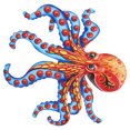 thumbnail image 4 of heka Metal Octopus Wall Decor Metal Octopus Sculpture Hanging Wall Decor Wall Hanging Decoration, 4 of 6