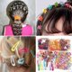 thumbnail image 4 of Girls Hair Clip Hair Tie Set Candy Color Headdress Hairpin Rubber Band Combination Set Hair Accessories, 4 of 5