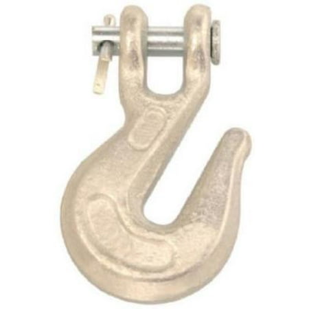

5PK 3/8 Clevis Grab Hook Grade 43 Zinc Coated