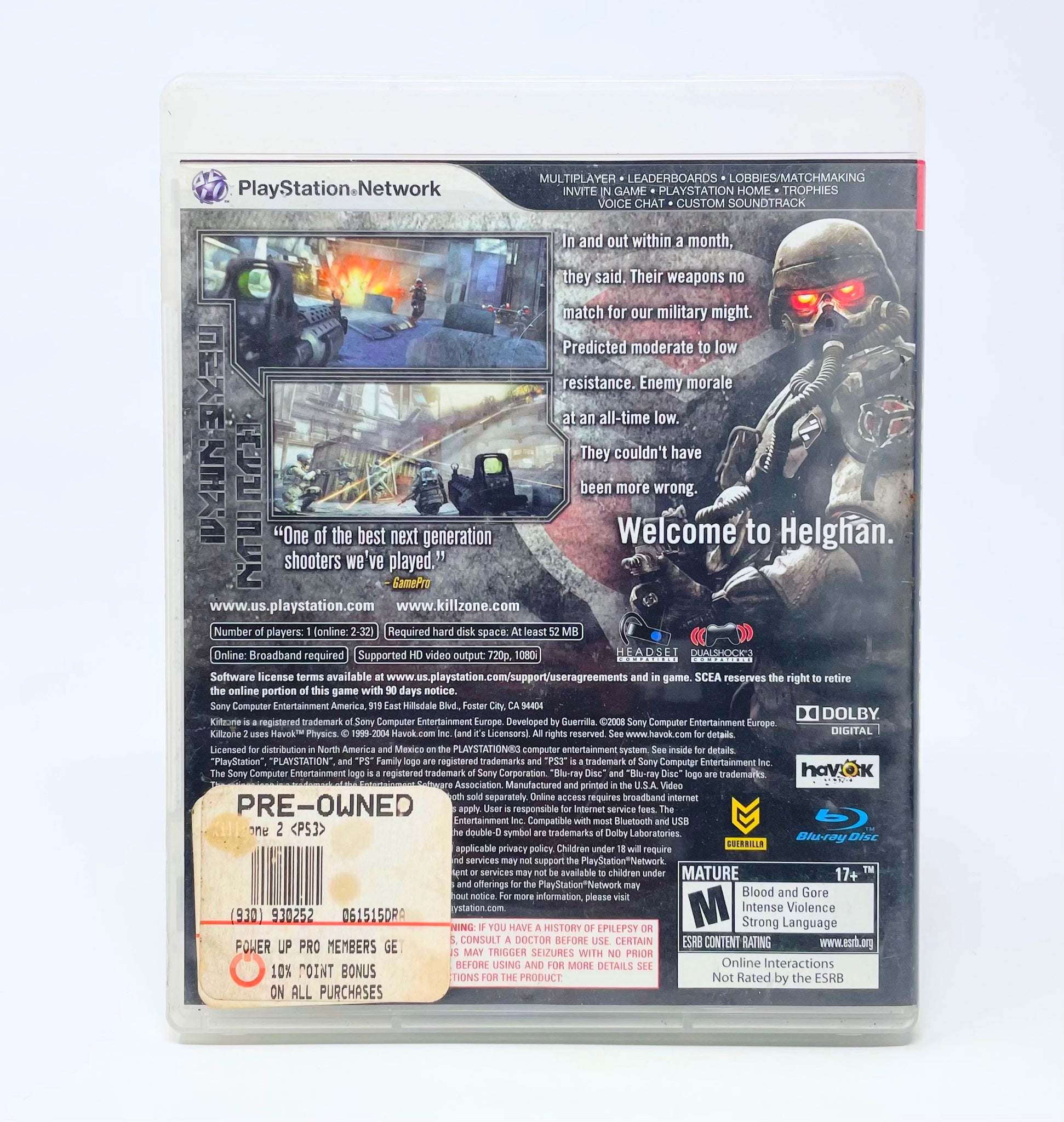 Amazon | KILLZONE 2(キルゾーン2) - PS3 | ゲームソフト
