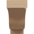 thumbnail image 2 of 4"W x 12"D x 8"H Classic Newport Rough Cedar Woodgrain TimberThane Corbel, Primed Tan, 2 of 6