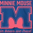 thumbnail image 3 of Disney - Minnie Mouse - In Bows We Trust - Men's Long Sleeve T-Shirt, 3 of 5