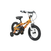 Duzy Customs 14” Orange Kids Bike, BMX-Style Frame, Coaster and Caliper Brakes, Training Wheels, Ages 4–7, Quick Assembly
