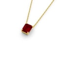 thumbnail image 2 of 7 Carat Natural Certifed 925 Sterling Silver Red Ruby Gemstone Pendant Woman Gift, 2 of 2