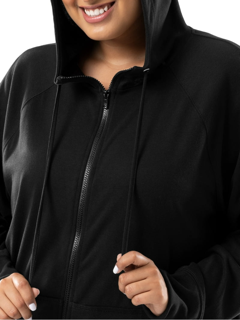 WELL SUITED ZIP HOODIE - ブラック L LW722TEX-TEXTURED-ZIP-HOODIE-