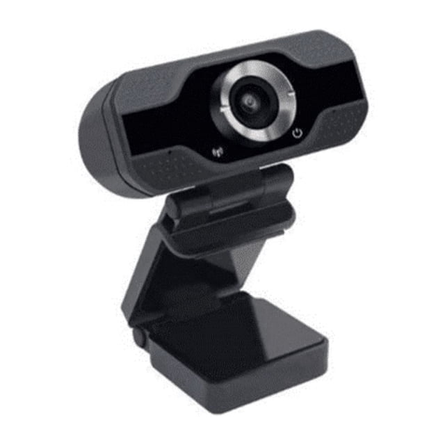 Cámara Web HAI WebCam 2MP Full HD Micrófono USB Negro