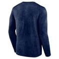 thumbnail image 3 of Men's Fanatics Heather Navy Washington Wizards Front Court Press Snow Wash Long Sleeve T-Shirt, 3 of 3