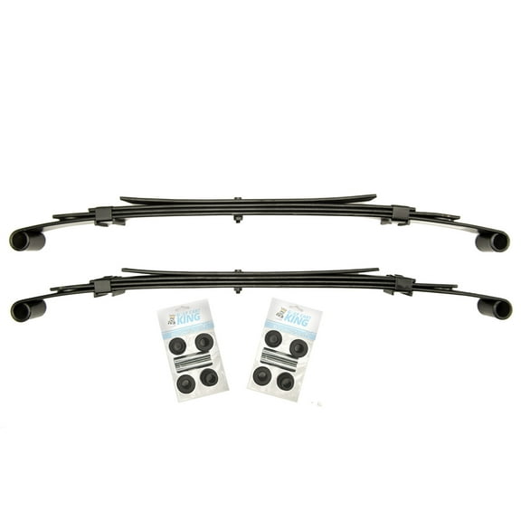 Set of Club Car Precedent Golf Cart Rear Heavy Duty Leaf Springs - 2004-up