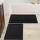 thumbnail image 1 of Juego de 2 Alfombrillas de Baño Antideslizantes de Microfibra SHACOS 50x80 cm, 1 of 9