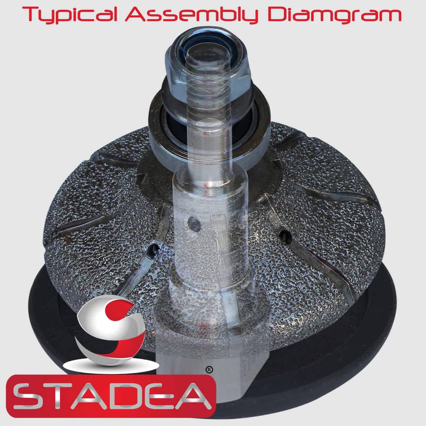 Stadea Diamond Profile Wheel Grinding Wheel Ogee 3/4" 20mm for Granite Marble 