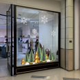 thumbnail image 2 of Pegatina de decoración de ventana de puerta de vidrio de árbol de Navidad, pegatina grande de doble cara, tienda estática, supermercado, 2 of 4
