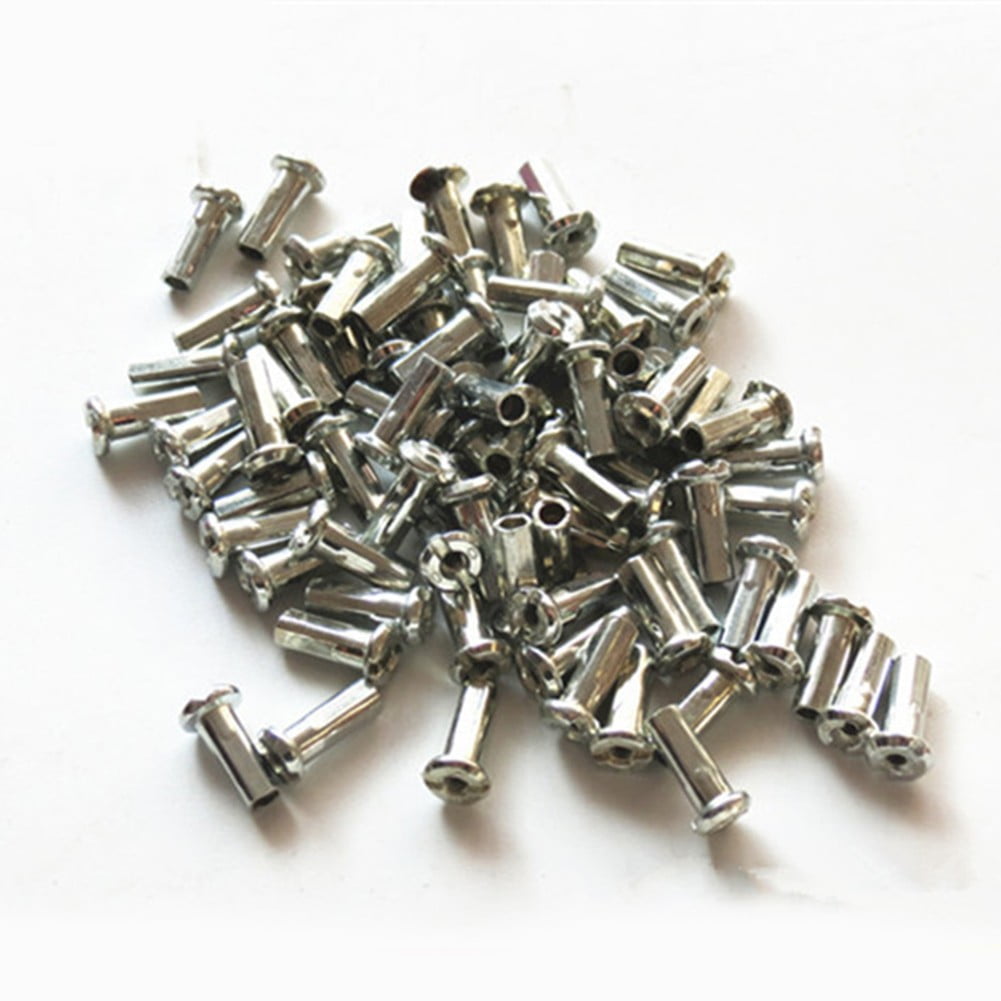Cap Spokes Nipples MUQZI 50pcs Cycling Spoke Nipple Nipple Nipples High