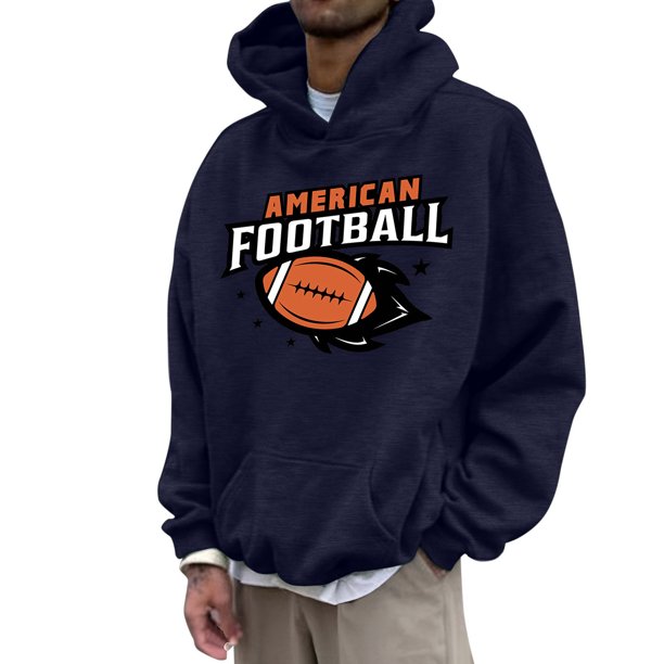 Gibobby Sudaderas hombre Sudadera con Capucha de Forro Polar Essentials Sudadera con Capucha para Hombre(Marina,XG)