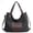 Black, variant on PIKADINGNIS Tote Handbag for Women Hobo Shoulder Purse Roomy Crossbody Bag Canvas Messenger Satchel Tote Purse