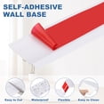 thumbnail image 3 of Moldura de pared Uxcell, moldura autoadhesiva de 10 pies x 2 pulgadas, blanca, 3 of 6