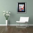 thumbnail image 3 of Trademark Fine Art "Poppycock" Canvas Art by Josh Byer, Black Matte, Silver Frame, 3 of 4