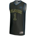 thumbnail image 2 of Male GameDay Greats #1  Black Delaware Fightin' Blue Hens  Lightweight Basketball Jersey, 2 of 4