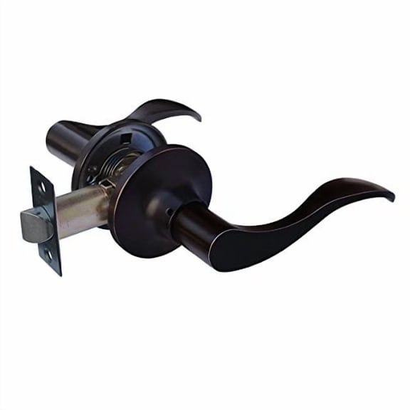 CONSTRUCTOR Lever Door Lock Set Knob Handle Entry Door Oil Rubbed Bronze (Prelude - Passage)