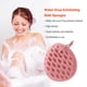 thumbnail image 5 of Moyic Esponjas de baño exfoliante piel muerta suavidad masaje corporal depurador malla trasera transpirable limpieza SPA baño para Suministros de limpieza para el hogar Rosado, 5 of 6