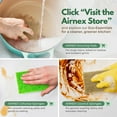 thumbnail image 6 of AIRNEX Non Scratch Scouring Pads Kitchen Use, Made of Coconut Husk, Scrub Pads for Dishes Pack of 12, 6 of 6