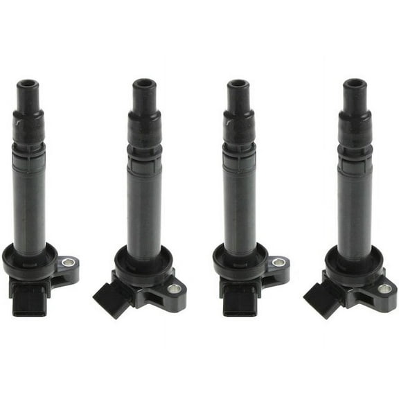 Ignition Coil Kit - 4-Piece - Compatible with 2003 - 2006 Toyota Matrix XRS 2004 2005