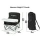 thumbnail image 3 of Asiento de bebé portátil PandaEar Travel Compact Plegable con correas, 3 of 7