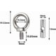 thumbnail image 2 of 4 Pcs Multi Function Awning Rail Stoppers Stainless Steel Awning Rail Stoppers Lifting Eye Bolts forCaravan Motorhome Campervan Camping Tent, 2 of 5