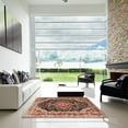 thumbnail image 7 of Ahgly Company Machine Washable Indoor Rectangle Traditional Saffron Red Area Rugs, 4' x 6', 7 of 7