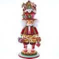 thumbnail image 1 of Kurt S. Adler HA0617 18 in. Hollywood Nutcrackers Battery Operated LED Gingerbread House Hat Nutcracker, 1 of 1