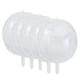 thumbnail image 4 of KAKOWELY 5 globos de aluminio con diseño de copo de nieve para decoración de fiestas., 4 of 5
