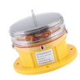 thumbnail image 3 of Luz De Baliza, Luz De Baliza De Seguridad Para Barcaza Con Panel Solar Incorporado LED Resistente Al Agua IP68, Para Torres De Comunicación De Navegables Marinas, 3 of 7