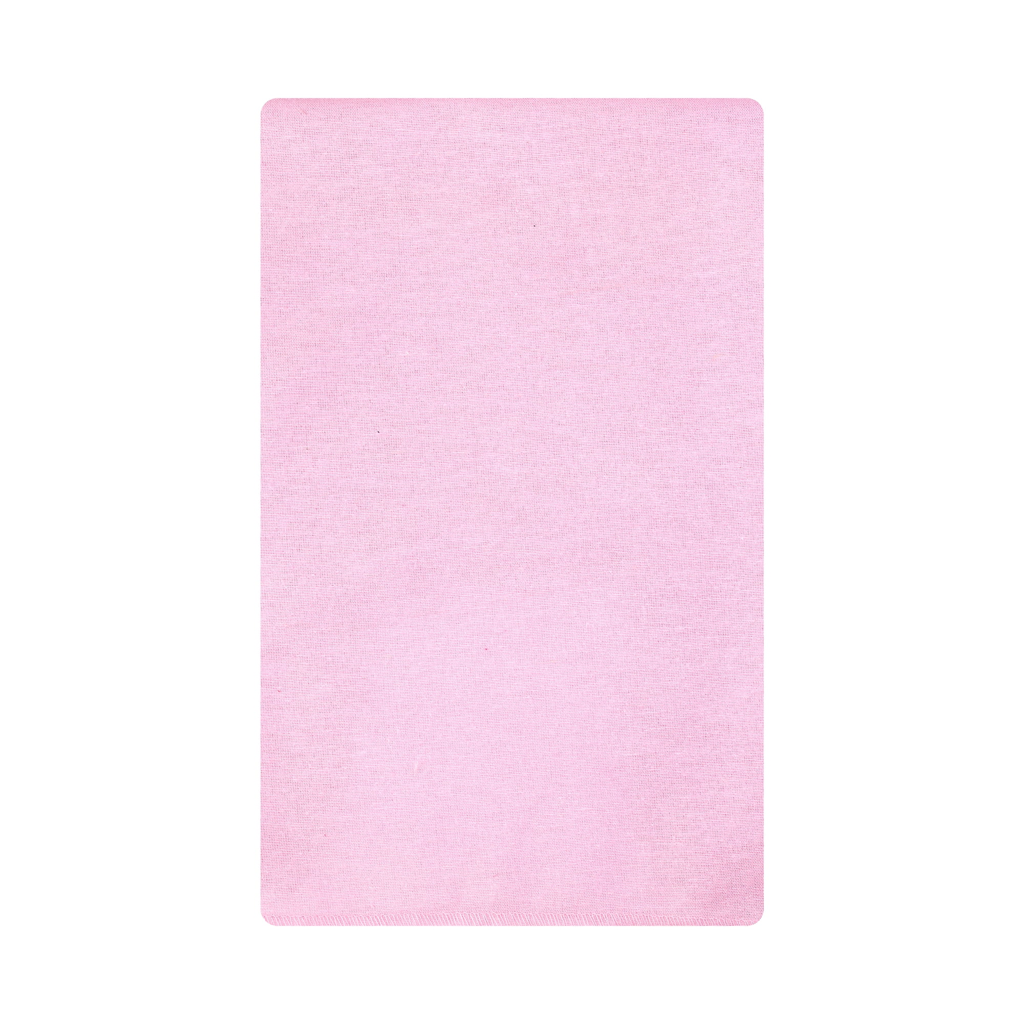 Hudson Baby Unisex Baby Cotton Poly Flannel Burp Cloths, Begonia Pink Floral, One Size