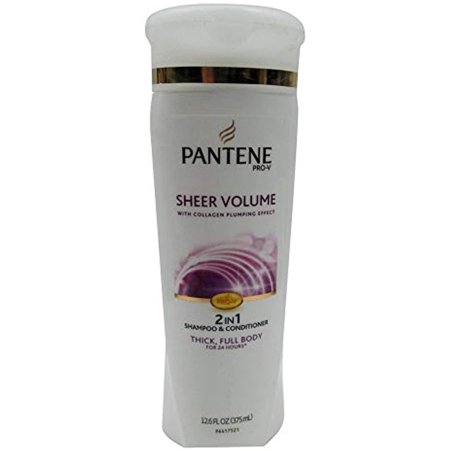 Pantene ProV 2 In 1 Shampoo & Conditioner, Sheer Volume With Collagen