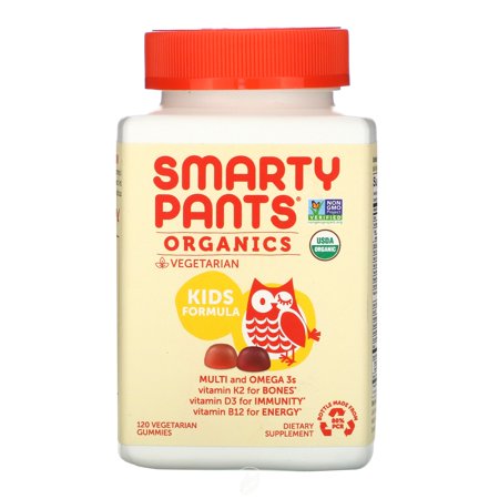 (2 Pack) Smartypants Organic Kids Formula 120 Gummy