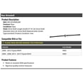 thumbnail image 4 of Marketplace Auto Parts Rear Driveshaft - Compatible with 2006-2015 Toyota RAV4, 4 of 4