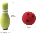 thumbnail image 5 of Ensemble de Mini Bowling de 8 Pouces Bouteilles Cibles 6Pcs Et Mini Bowling 1Pc Jouet de Jeu de Bowling Intrieur pour Enfants Jouet pour Les Enfants d, 5 of 5