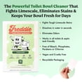 thumbnail image 5 of Freddie Toilet Cleaner Sheets - Fresh Pines Scent - Plastic Jug-Free Alternative to Liquid Cleaners - 32 Dissolvable Cleaning Strips, 5 of 5