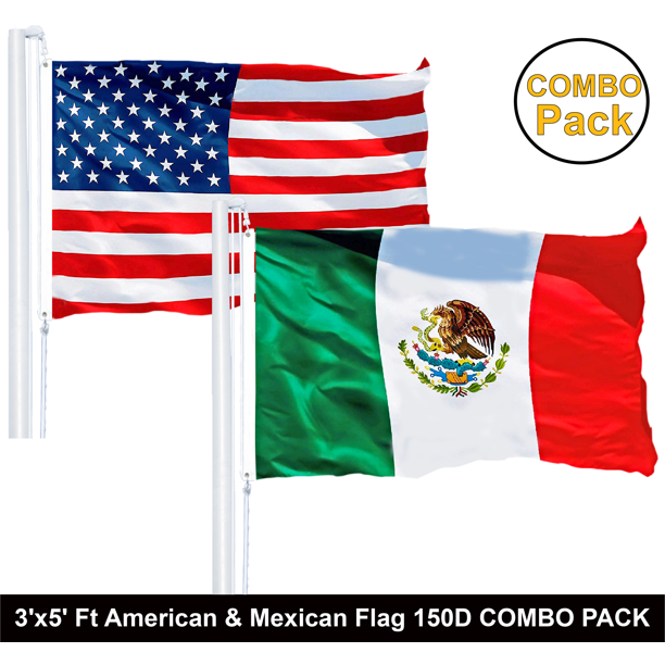 Pack De 3 Drapeaux Puerto Rico 3x5 Pieds (90x150cm) - Polyester 150D