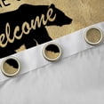 thumbnail image 4 of Homewish Wild Animal Bear Black Out Curtains,Country Farmhouse Cabin Curtains Pack of 2 (42x63 Each),Black Brown Bedroom Curtains For Men Women,Ultra Soft Home Decor, 4 of 6