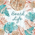 thumbnail image 2 of Beachcomber Sign I Poster Print by Sara Berrenson (12 x 12), 2 of 2